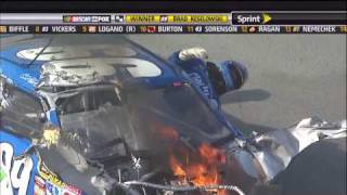 2009 Nascar Talladega Finish Aka Carl Edwards Wild Ride  Hd