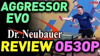 Dr Neubauer AGGRESSOR EVO - medium pips review & test: fastest rubber in a serie