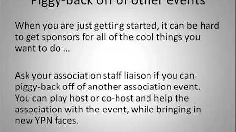 So You Want to Start a YPN