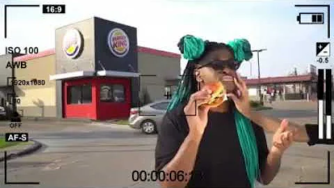 Tit's burger king commercial