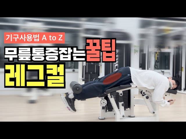 레그컬 무릎 통증 잡아버리기, 김트센ㅣ 하체운동ㅣ레그컬 사용법ㅣ무릎통증ㅣ레그컬 효과 - Youtube