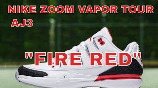 NIKE ZOOM VAPOR RF × AJ3 Nike Zoom Vapor RF AJ3 True Blue DV9367-100 Release Date | SBD