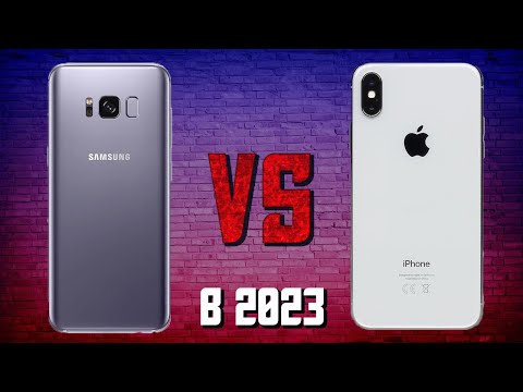 В бой идут одни старики! iPhone X vs Samsung Galaxy S8