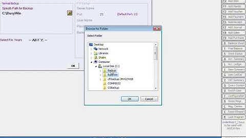 Lesson 28   How to manage Backup in BUSY