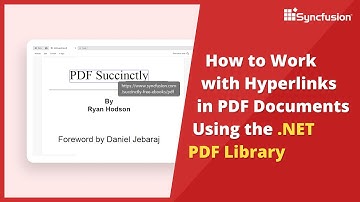 How to Work with Hyperlinks in PDF Using the .NET PDF Library