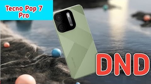 How To Enable Dnd In Tecno Pop 7 Pro, How To Enable Do Not Disturb In Tecno Pop 7 Pro,