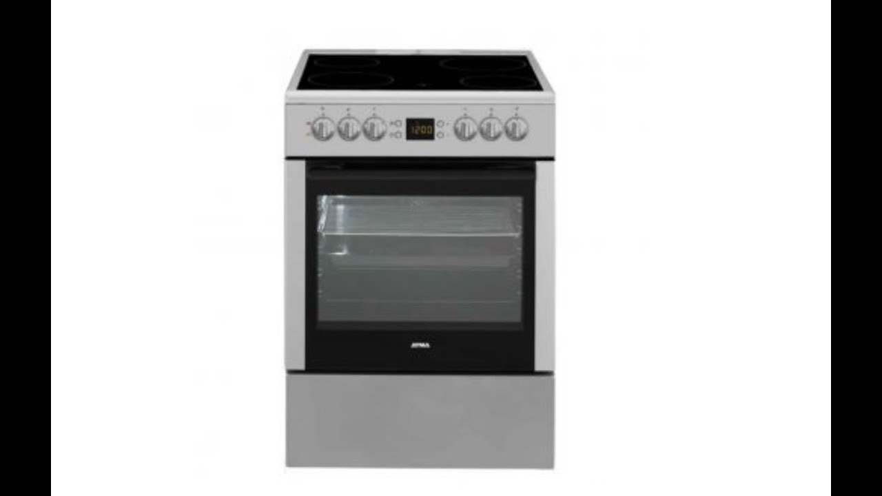 Cocina Atma cce3220x con Anafes Vitroceramicos - YouTube
