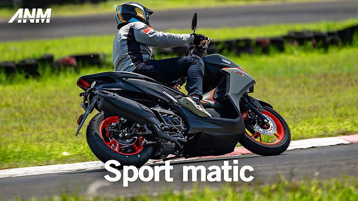 YAMAHA AEROX ALPHA : Ngetes langsung di sirkuit!