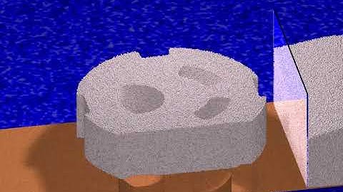 Die filling - use case from the Particle Simulation group at the Fraunhofer IWM