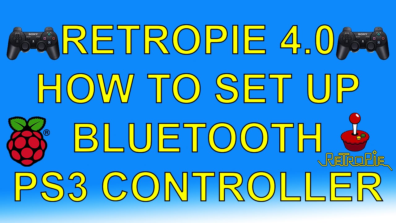 how to set up retropie with ps3 controller