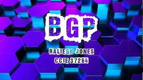 Cisco BGP (iBGP) Lab - Raliegh Jones - CCIE #37264