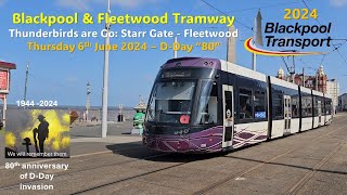 Blackpool & Fleetwood Tramway: North Pier & Talbot Road on Thursday 6th June 2024