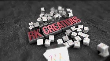 RK creations intro video