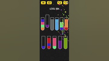 Water Sort Puzzle - level 504