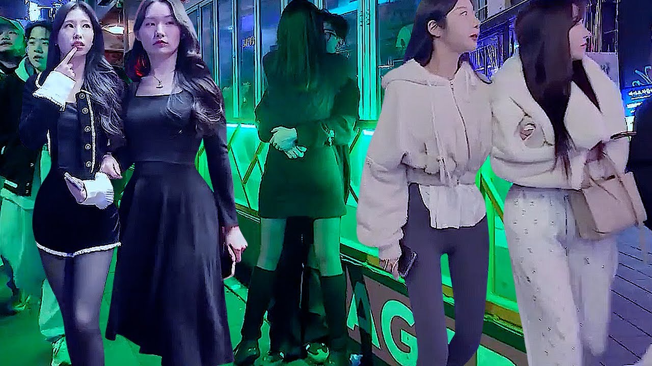 [4K ITAEWON SEOUL 🔥🔥🔥] The atmosphere on the streets of Itaewon club is over. 😎😎😎😎😎 # SEOUL # KOREA