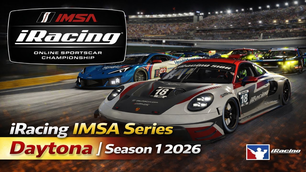 iRacing IMSA Series at Daytona | Season 1 2026