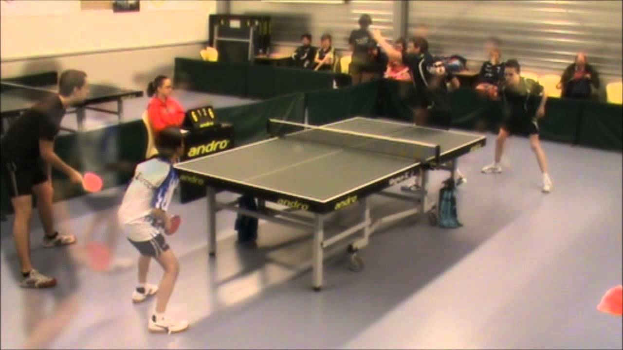 Tafeltennis Nijmegen 1 - HTC 1