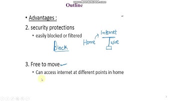 advantages and disadvantages of wireless network