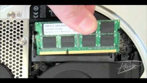 Installing DDR3 RAM into a Mac Mini