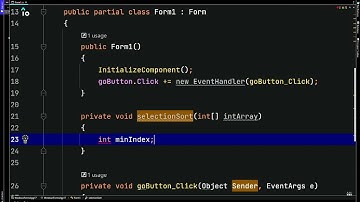C# .NET Advanced Algorithms For Sorting  & Searching Arrays Windows Microsoft DotNet Csharp