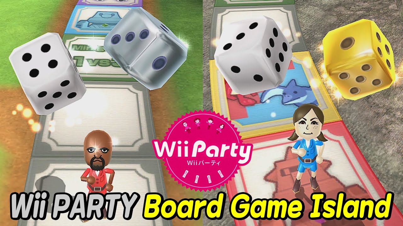 Wii Party Board Game Island Master Com Lucia Vs Matt Vs Steph Vs Pablo Alexgamingtv