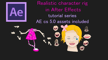 Realistic character rig in After Effects part 3-rigging