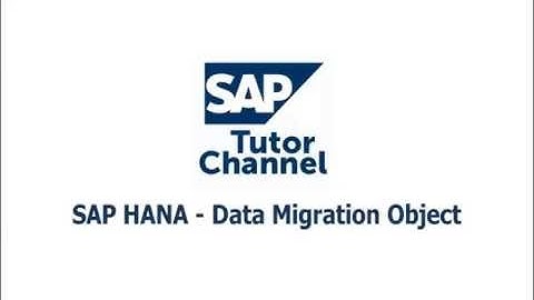 SAP HANA Data Migration Option