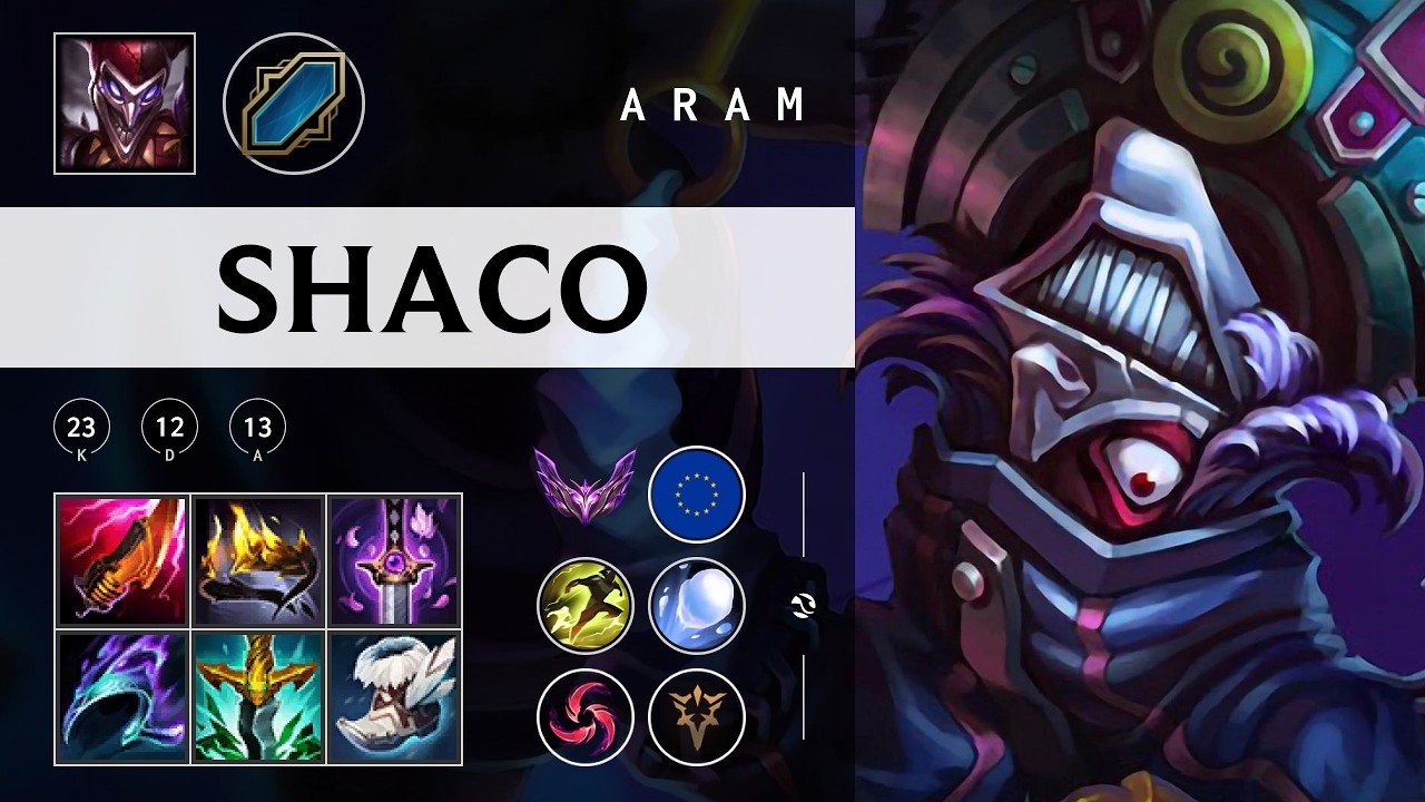 Shaco ARAM - EUW Master Patch 26.03 - YouTube