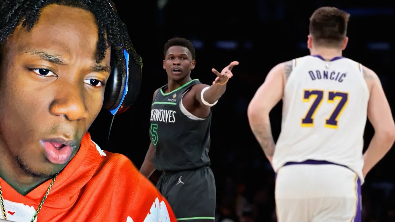 k.. Reacting to Los Angeles Lakers vs Minnesota Timberwolves Full Game ...