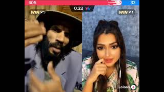 لايف بوخشبة مع الفراشة الخليجية قلها أنا ميكانيكي طائرات هبلها بالتبلعيط باندي