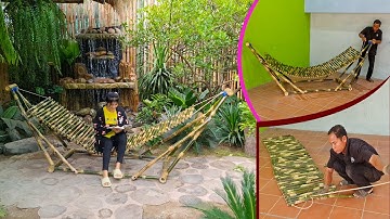 Bamboo Hammock to DIY for Your Family