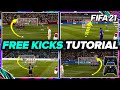 FIFA 21 FREE KICKS TUTORIAL!! MOST EFFECTIVE FREE KICKS & HOW TO SCORE THEM WITH EASE! TIPS & TRICKS