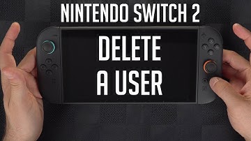 How to delete a user on Nintendo Switch 2