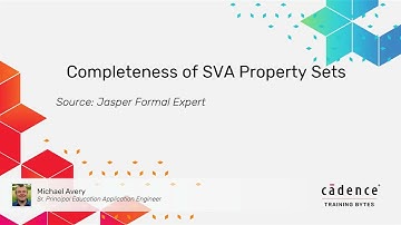 Completeness of SVA Property Sets