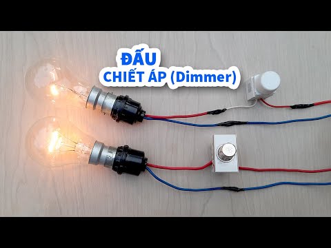 Video Cách Đấu Chiết Áp Dimmer Chỉnh Tốc Độ Quạt Trần - youtube