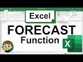 The excel forecast function