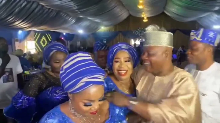 ARRIVE NOLLYWOOD ACTORS YENIKA QUADRI OGOGO TAIWO,JIDE KOSOKO MR LATIN  CELEBRATES ABBEY LANRE 60TH