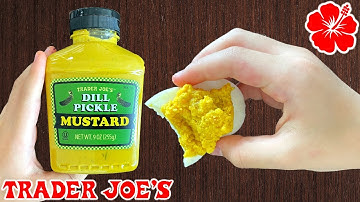 Dill Pickle Mustard - Trader Joe’s Product Review