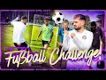 Fuball challenge mit jordan marlon junior und sidney  bilal kamarieh