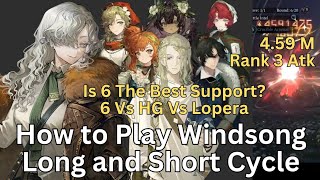 How to Play Windsong and Beat Support/Sustain Comparison - Reverse 1999