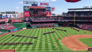Star Spangled Banner - Nats Opening Day 2018