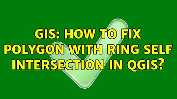 GIS: How to fix polygon with ring self intersection in QGIS?