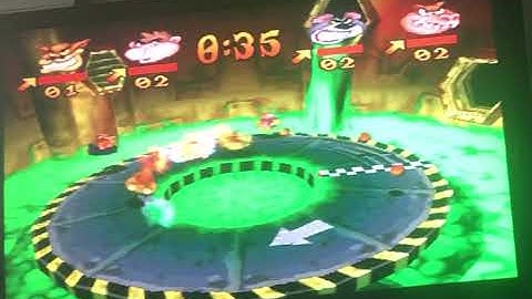 Crash Bash: Toxic Dash Gold Relic Challenge