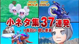 【ポケモンSV】小ネタ・隠し要素集 37選！【Pokémon スカーレットバイオレット】意外と知らない小技 バグ技/隠された細かすぎる小ネタ