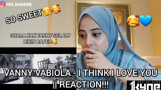 VANNY VABIOLA - I THINK I LOVE YOU ( OFFICIAL MV ) REACTION!!!