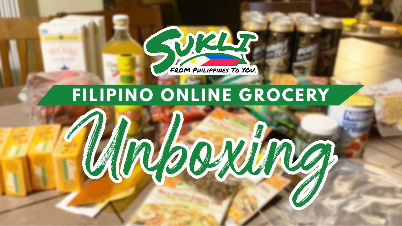 UNBOXING Filipino Products Grocery Shopping ft. YouTube