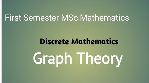 Boolean Algebra /// First MSc Mathematics