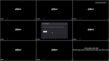 Actualizar firmware DVR dahua por USB