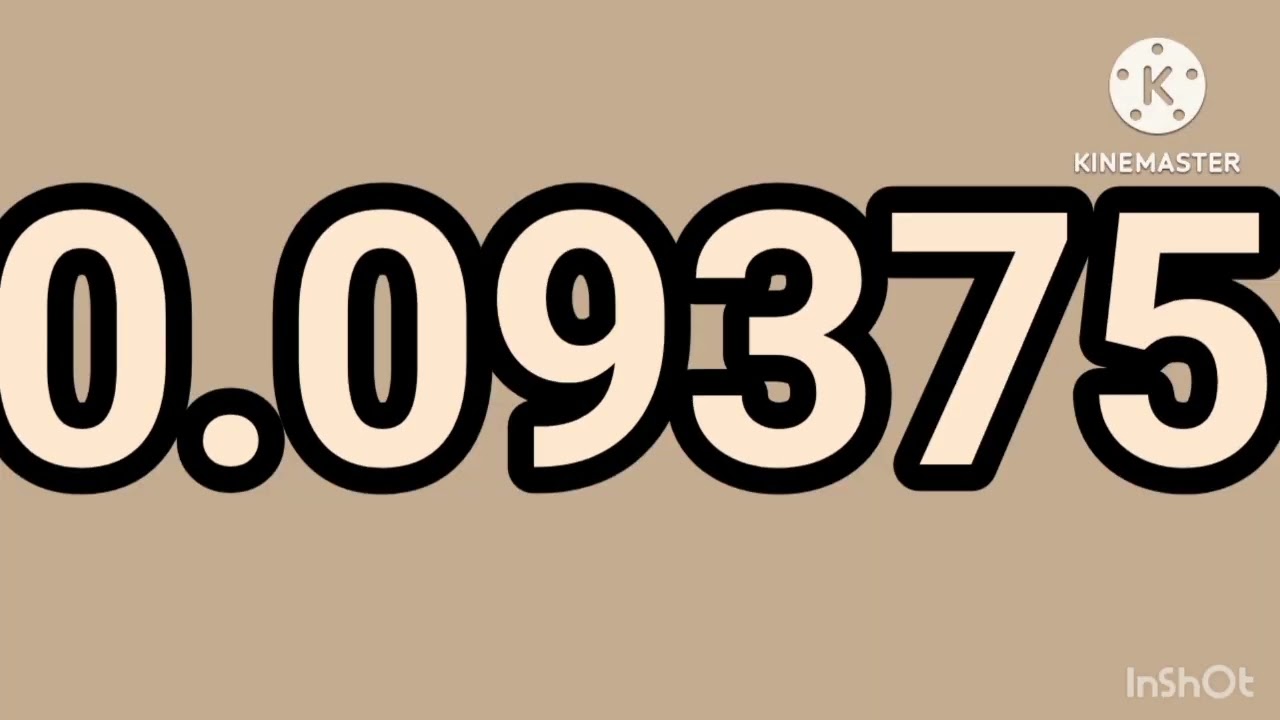 Negative 8192DD to 0 to 8192DD (2x Speed)