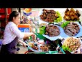 Ultimate Seafood Fried Rice, Spicy Eel &amp; Frog, Grilled Marinated Beef | Cambodian Street Food